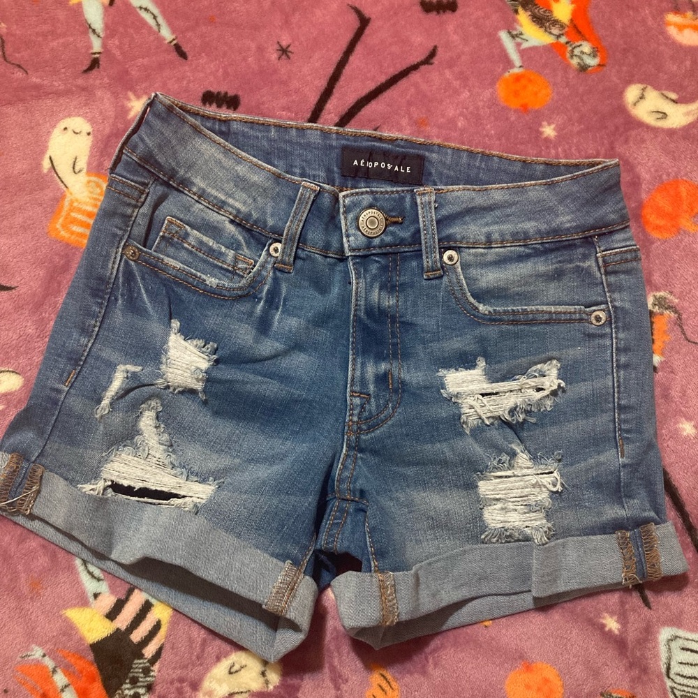 Aeropostale Low Mid Rise Shorts
